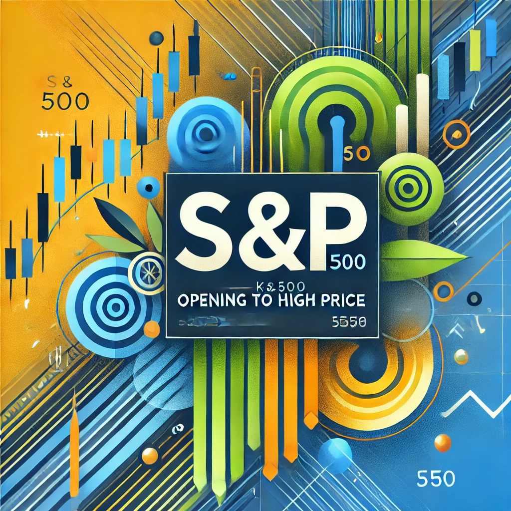 Quantitative finance article about S&P 500 opening to high price